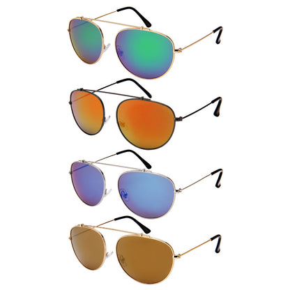 AVIATOR UNISEX SUNGLASSES BULK 5105-REV