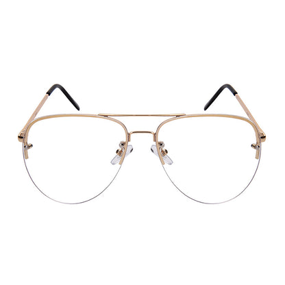 AVIATOR UNISEX BULK WHOLESALE CLEAR SUNGLASSES 5113-CL