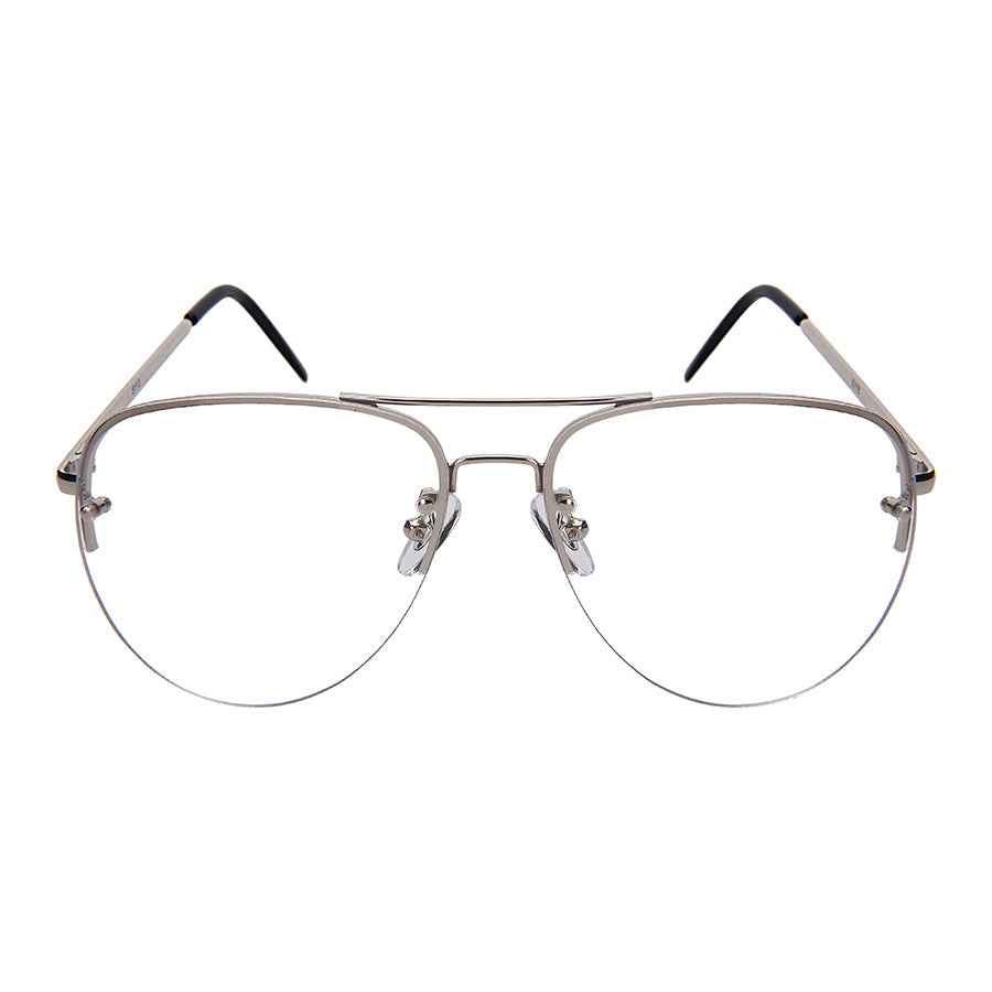 AVIATOR UNISEX BULK WHOLESALE CLEAR SUNGLASSES 5113-CL