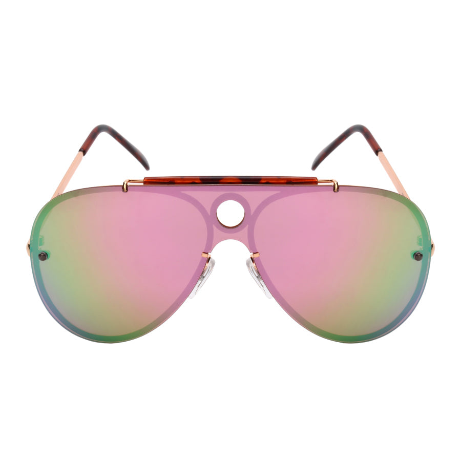 AVIATOR UNISEX BULK WHOLESALE SUNGLASSES 5126-FLREV