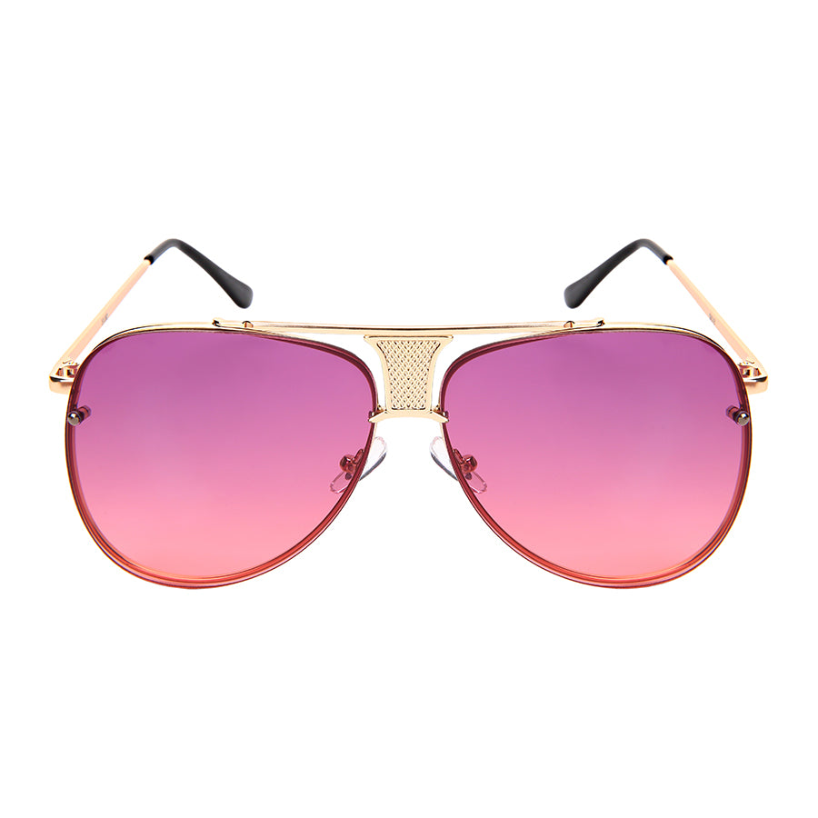 AVIATOR UNISEX BULK WHOLESALE SUNGLASSES 5130-FLOCR
