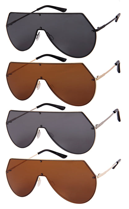 BUTTERFLY UNISEX SUNGLASSES BULK 55683-FLFM