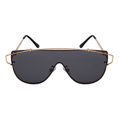GEOMETRIC STYLE BULK WHOLESALE SUNGLASSES 55690S-FLCR