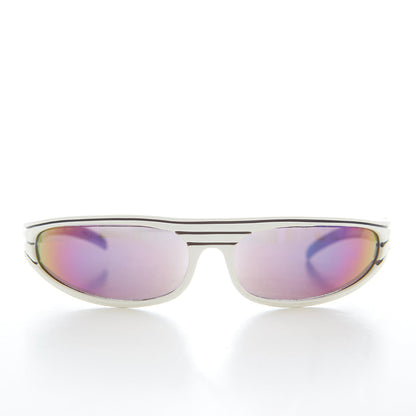Futuristic Sporty 80s Vintage Sunglass - Gizmo