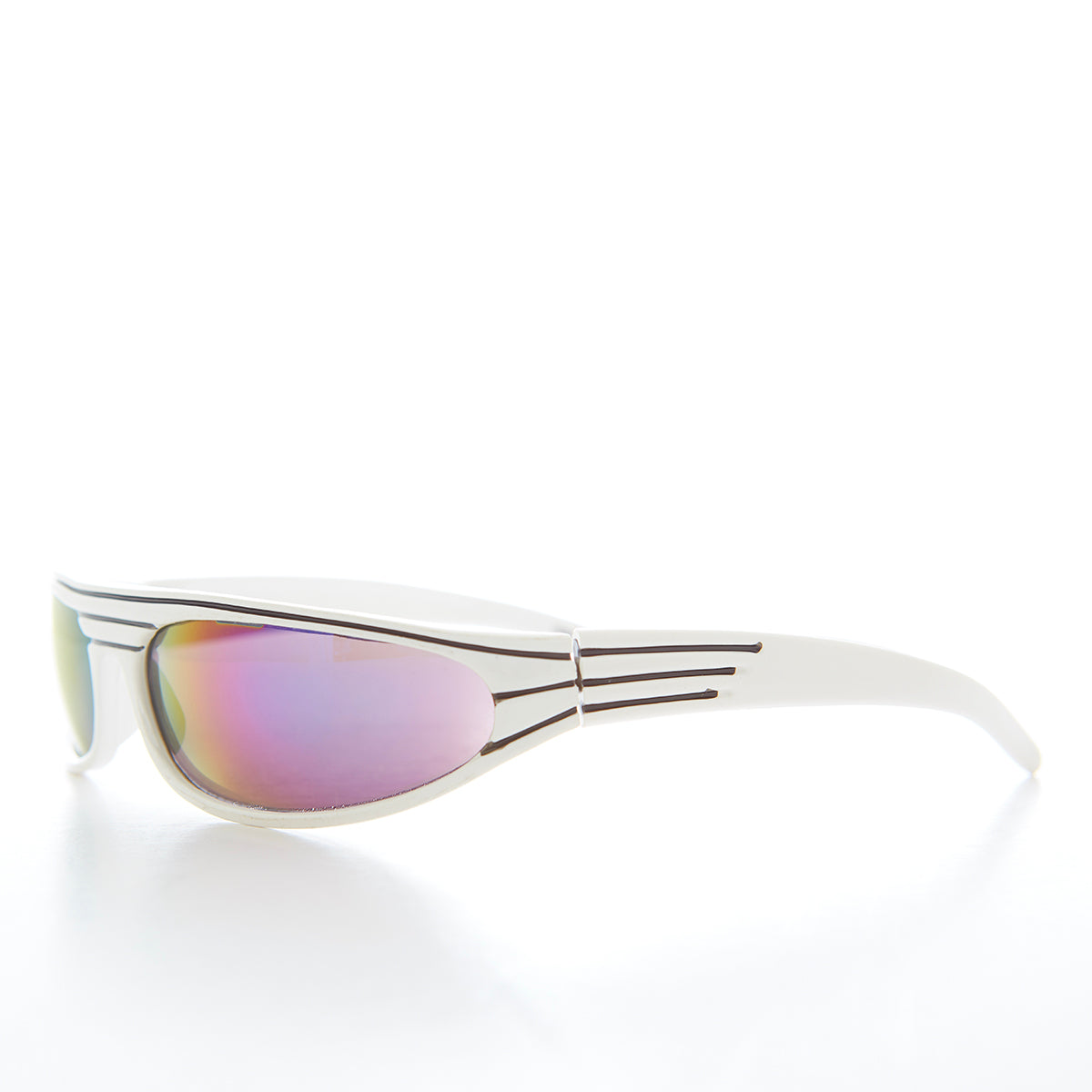 Futuristic Sporty 80s Vintage Sunglass - Gizmo