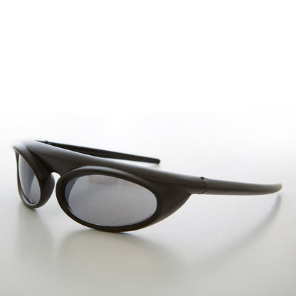 Futuristic Wrap Around Goggle Vintage Sunglass - Zurich